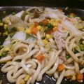 つぼ1972's cooksnap of when they made 白菜とろとろ♪簡単焼きうどん.