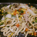 つぼ1972's cooksnap of when they made 白菜とろとろ♪簡単焼きうどん.
