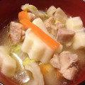 moevsky's cooksnap of when they made 鶏とちくわぶのスープ仕立て.