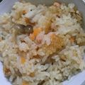 プクチョコ's cooksnap of when they made ♣鮭フレークde炊き込みご飯♣.