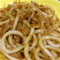 osuzu977's cooksnap of when they made ✿Wソースで♡屋台風の焼きうどん✿.