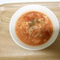 haru33's cooksnap of when they made かきたまトマトスープ.