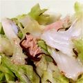 みぃこm's cooksnap of when they made 簡単☆浅漬け風レタスサラダ.