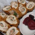 さときちくん's cooksnap of when they made ささみの梅しそロール.
