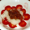 msft5632's cooksnap of when they made トマトとおろし大根の金山寺味噌和え.