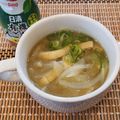 あーこ姐's cooksnap of when they made 味噌汁にえごま油を入れるだけ～♪.