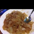 satorachan's cooksnap of when they made 冬瓜と豚肉のピリ辛☆中華春雨あんかけ.
