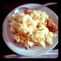 ミスチャナンドラー's cooksnap of when they made ネギの青い部分♪＆卵だけ♪炒飯(^^).
