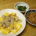 ぽりぽり拓庵's cooksnap of when they made カリカリ豚バラの卵とじ☆おろしポン酢で.