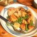 komugiko4's cooksnap of when they made れんこん入りつくねのあんかけ煮.