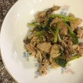 daisota's cooksnap of when they made 豚肉と春菜と舞茸炒め.