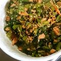 chobimama's cooksnap of when they made 小松菜ふりかけ☆.