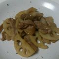 Leone0815's cooksnap of when they made 豚肉とれんこんのさっぱり炒め.