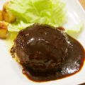 ★Ayako's cooksnap of when they made 肉汁溢れるハンバーグ.