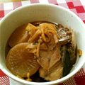 ほわいとりぼん's cooksnap of when they made あらと切り身で★ほっこり旬のぶり大根.