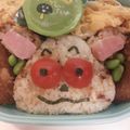 らて☆もか's cooksnap of when they made かばんうりのガラゴ弁当（キャラ弁）.