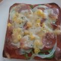キセツ's cooksnap of when they made 朝ごはんにもランチにも♡ピザトースト.