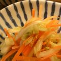 はらぺこクロティ's cooksnap of when they made にんじんと白菜＜酢のもの＞.