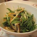 なおシステム's cooksnap of when they made 水菜とちくわのサラダ.