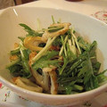 なおシステム's cooksnap of when they made 水菜とちくわのサラダ.