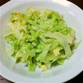 プング's cooksnap of when they made 揚げ物翌日のお弁当に★キャベツ玉子炒め.
