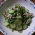 minmin!'s cooksnap of when they made わかめときゅうりのレモンしょう油和え.