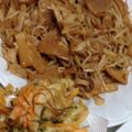 伊織mummy's cooksnap of when they made 水煮メンマと豚肉のピリ辛炒め煮.