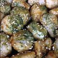 barurin's cooksnap of when they made 里芋の甘辛炒め.