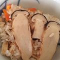 Shiszumi's cooksnap of when they made 松茸おこわ♬.