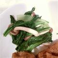 うっかりtomo's cooksnap of when they made チンゲンサイとシメジの炒め物.