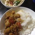 kozue1's cooksnap of when they made 子供も喜ぶ　里いもと鶏肉のカレー醤油煮.
