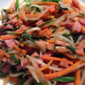 サラミ's cooksnap of when they made ☆にらともやしのオイスター炒め☆.