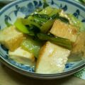 ふぁーーちゃん's cooksnap of when they made 簡単☆絹あげとチンゲン菜のオイスター煮☆.