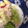 アヒルアヒル's cooksnap of when they made 鱈のロールキャベツとさつま芋のミルク煮。.