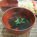 イベ長's cooksnap of when they made 白だし簡単お吸い物.