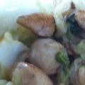 珍味佳肴's cooksnap of when they made キャベツと豚肉(牛肉)の味噌マヨごま和え.