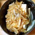 ma_mi's cooksnap of when they made 湯豆腐の焦がし醤油きのこあんかけ.