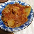 Amiarashi's cooksnap of when they made 簡単チキンのトマト煮込み.