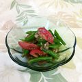 龍青空ママ's cooksnap of when they made インゲンのサラダ.