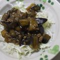 おりょせん's cooksnap of when they made ナスとひき肉のあんかけサラダ風。.