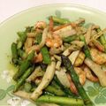 さなぺい14's cooksnap of when they made 海老とエリンギのバジルソース炒め.