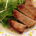 ラスクチャッピ's cooksnap of when they made 豚ロース（トンカツ用）のしょうが焼き.