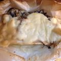 岡団子's cooksnap of when they made 時短☆鮭ときのこのチーズ包み焼き.