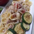 tonys's cooksnap of when they made 鶏ミンチのラグージェノベーゼのペンネ.