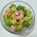 弓吉かもめ's cooksnap of when they made エンダイブとエビのサラダ.