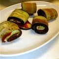新妻あや's cooksnap of when they made ＊なすのくるくるピザ風味＊.