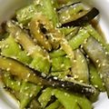 ソルシエ's cooksnap of when they made 夏野菜★オクラと茄子の胡麻和え.