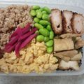 ｲｼｼ's cooksnap of when they made 三色丼弁当.