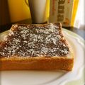 NAGANO久留米's cooksnap of when they made おやつに♪チョコシュガートースト.