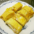 meff's cooksnap of when they made 卵一個で☆簡単紅しょうが入りだし巻き卵.